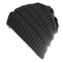 Knitted Wool Ponytail Beanie