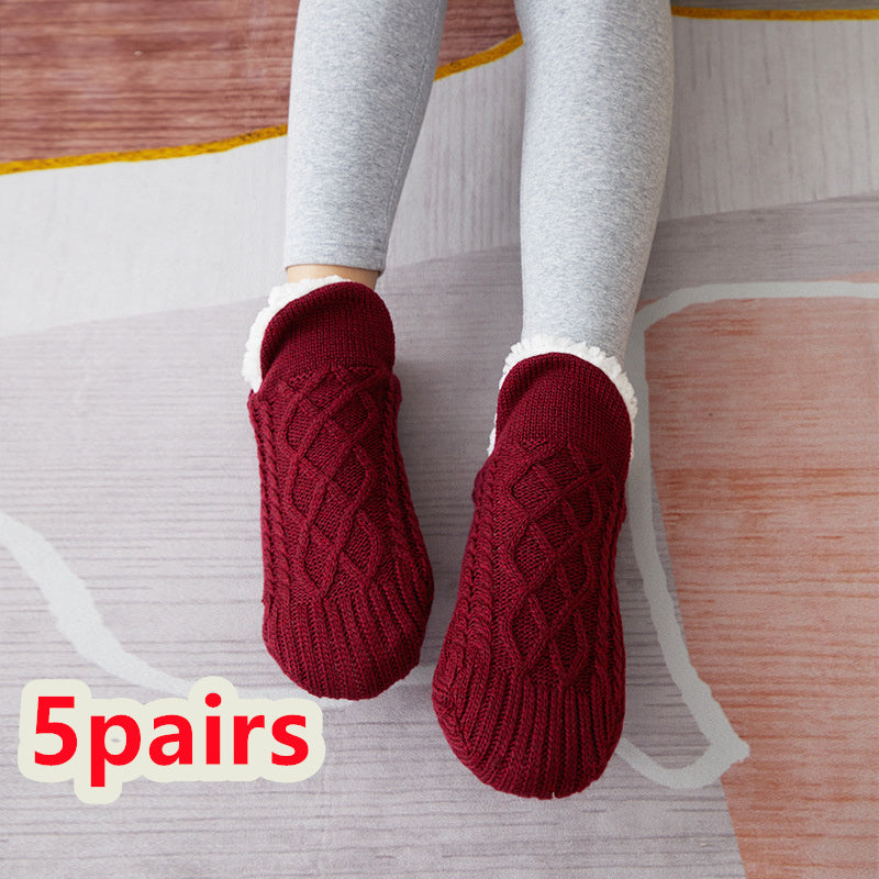 Warm Bedroom Socks Slippers