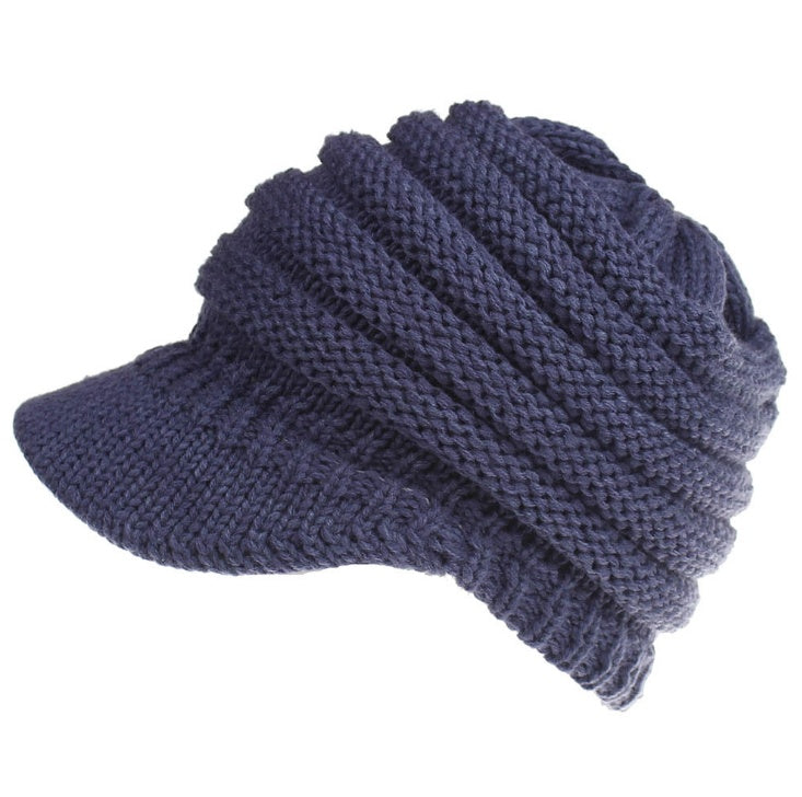 Women Ponytail Beanies Hats