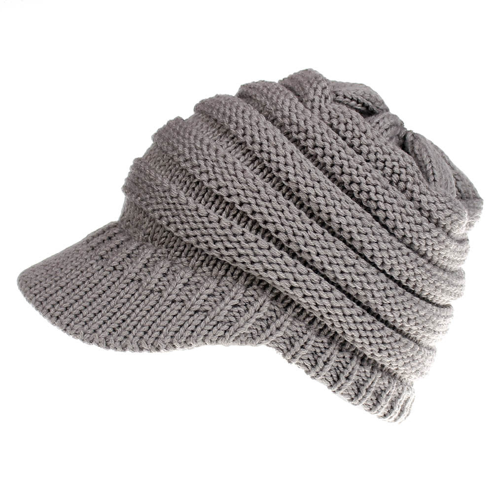 Women Ponytail Beanies Hats